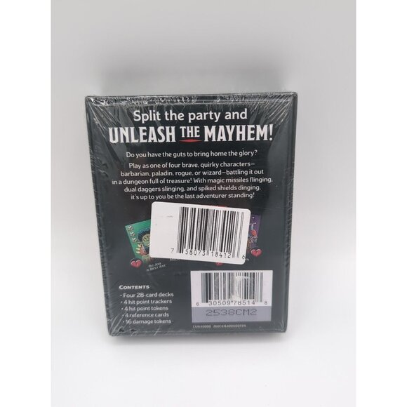 Wizards of The Coast D and D Dungeon Dragon Mayhem Action Packed Card Board Game - Picture 2 of 2